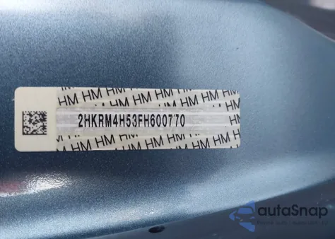 2015 Honda Cr-V Ex z USA, uszkodzony, nr VIN 2HKRM4H53FH600770